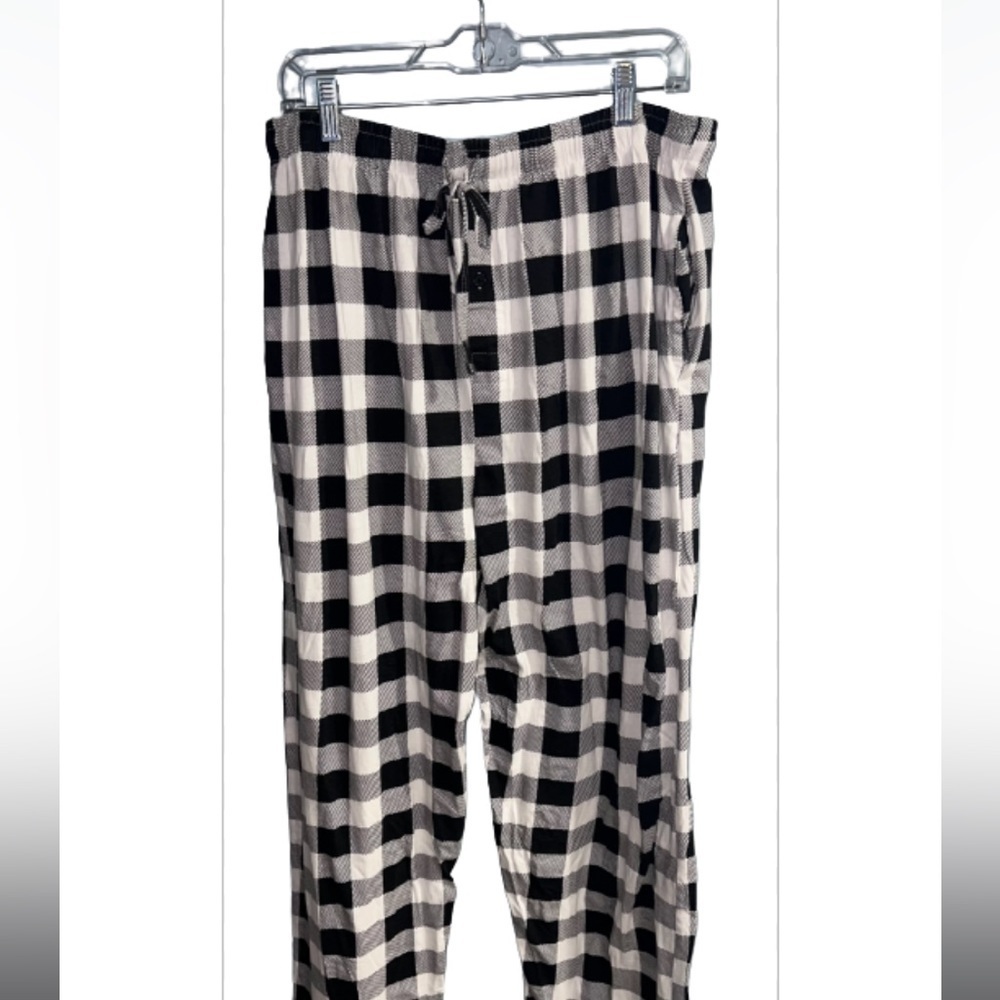 Plaid pajama pants
